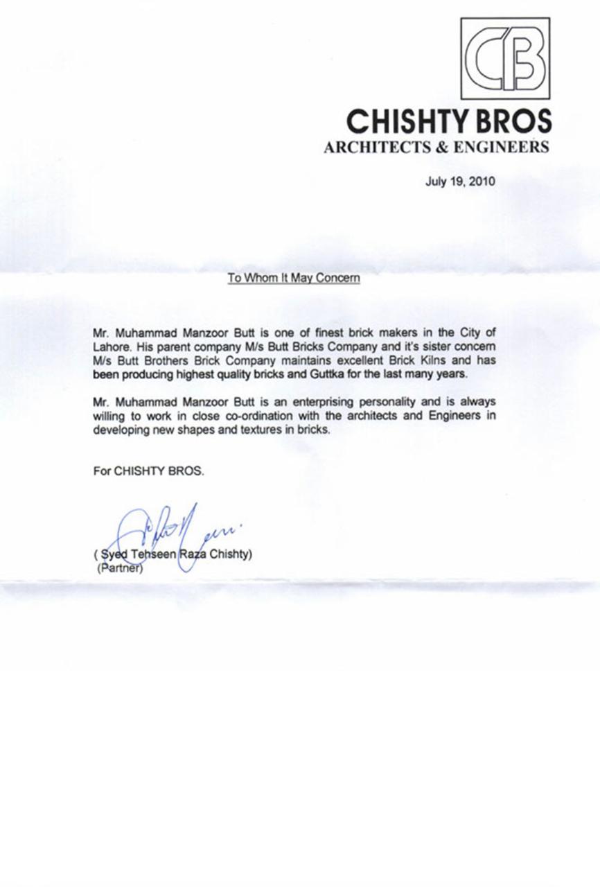 Appreciation Letter 3