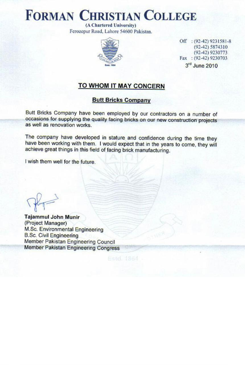 Appreciation Letter 4
