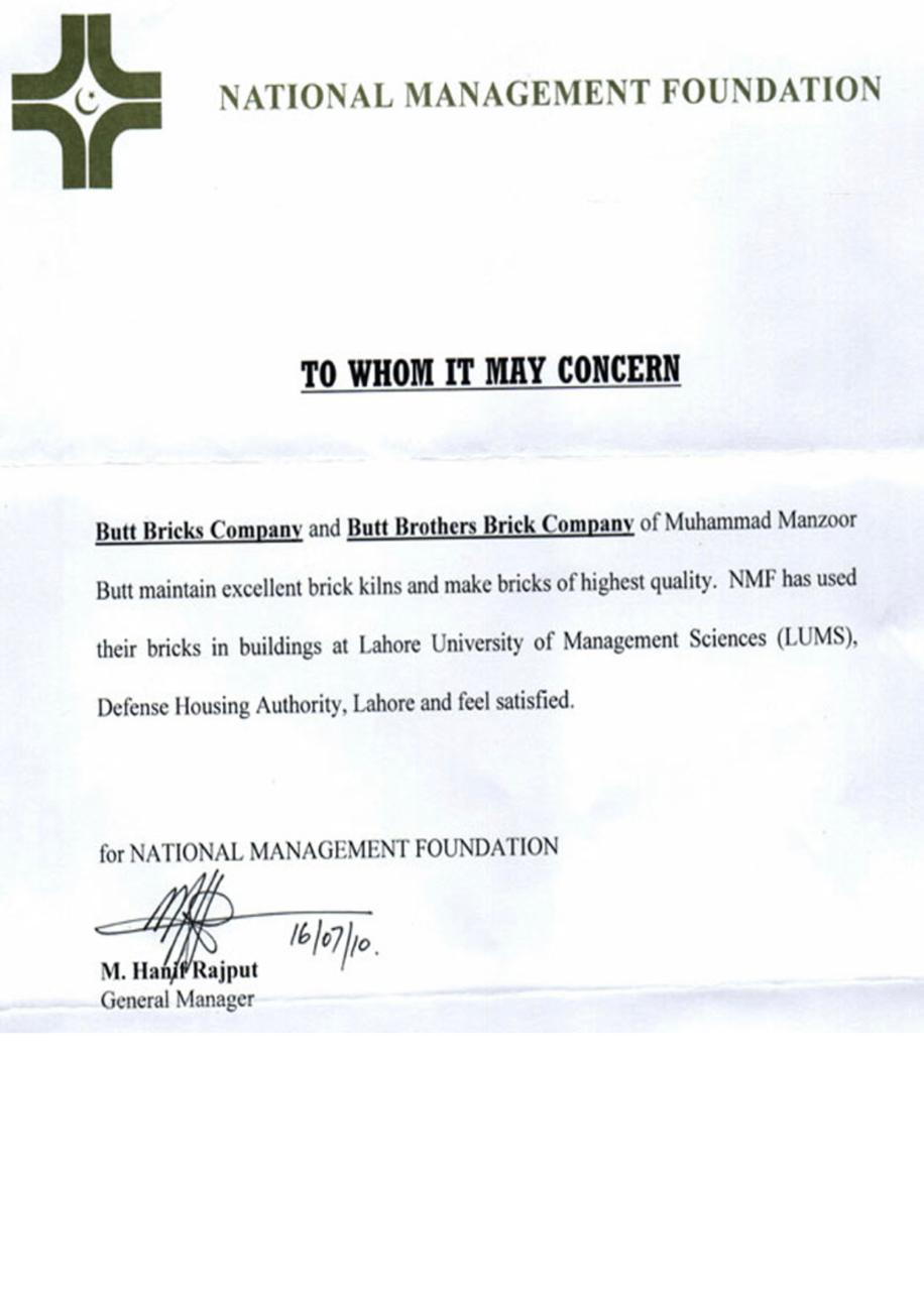 Appreciation Letter 6